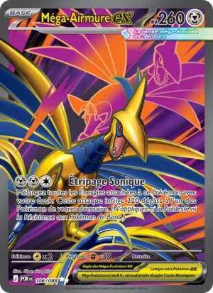 carte pokemon méga-airmure-ex 106/88