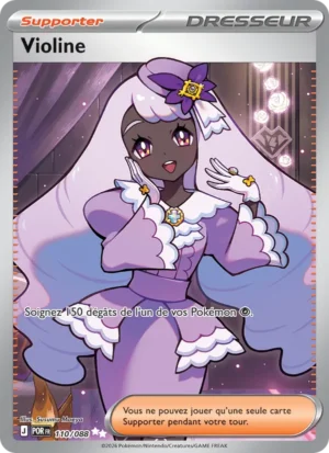 carte pokemon violine 110/88