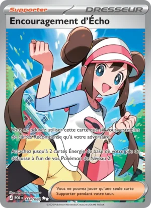 carte pokemon encouragement d'écho 114/88