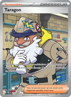 carte pokemon taragon 116/88
