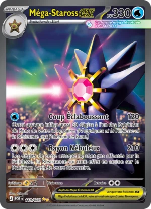 carte pokemon méga-staross-ex 118/88