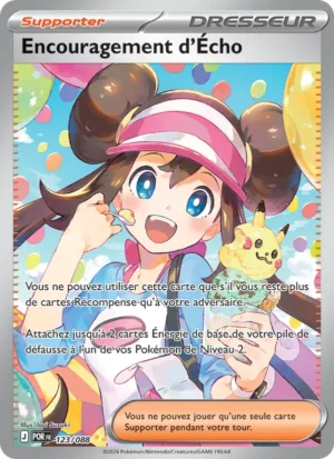 carte pokemon encouragement d'écho 123/88