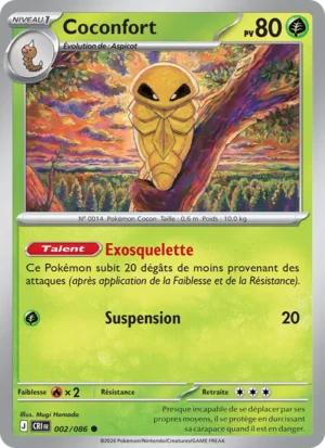 carte pokemon coconfort 002/86
