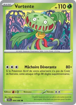 carte pokemon vortente 004/86