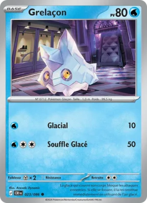 carte pokemon grelaçon 023/86
