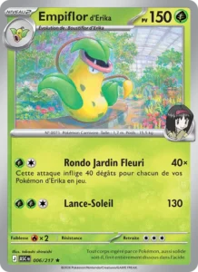 carte pokemon empiflor d'erika 006/217