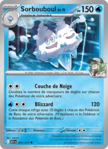 carte pokemon sorbouboul de n 051/217