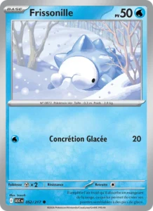 carte pokemon frissonille 052/217