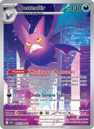carte pokemon nostenfer 093/86