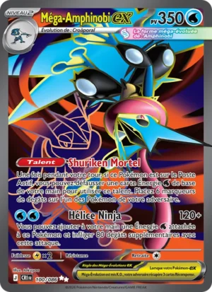 carte pokemon méga-amphinobi-ex 100/86