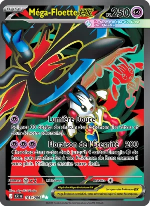 carte pokemon méga-floette-ex 101/86