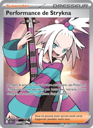 carte pokemon performance de strykna 112/86