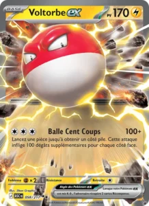 carte pokemon voltorbe-ex 058/217