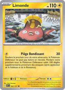 carte pokemon limonde 062/217