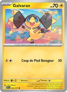 carte pokemon galvaran 063/217