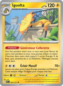 carte pokemon iguolta 064/217