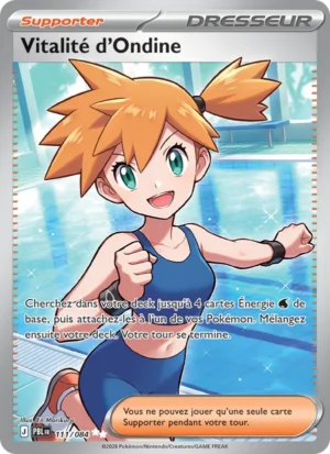 carte pokemon vitalité d'ondine 111/84