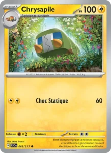 carte pokemon chrysapile 065/217