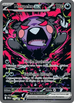 carte pokemon morpeko-ex 117/84