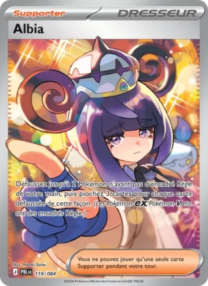 carte pokemon albia 119/84