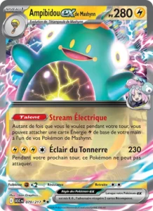 carte pokemon ampibidou-ex de mashynn 070/217