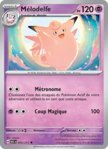 carte pokemon mélodelfe 075/217