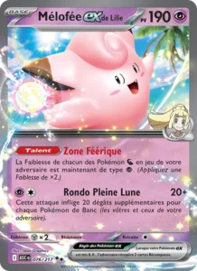 carte pokemon mélofée-ex de lilie 076/217