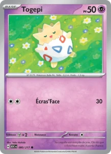 carte pokemon togepi 080/217