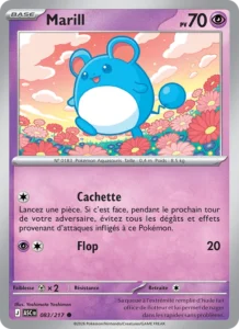 carte pokemon marill 083/217