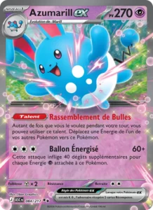 carte pokemon azumarill-ex 084/217