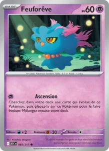 carte pokemon feuforêve 085/217
