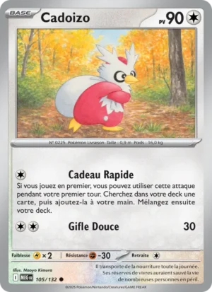 Carte Pokémon Cadoizo 105/132 – Méga-Évolution