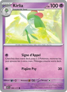 carte pokemon kirlia 088/217