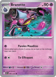 carte pokemon branette 091/217