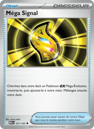 Carte Pokémon Méga Signal 121/132 – Méga-Évolution