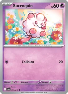 carte pokemon sucroquin 093/217