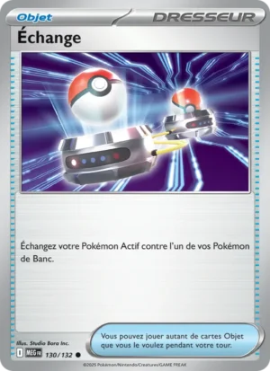 Carte Pokémon Échange 130/132 – Méga-Évolution