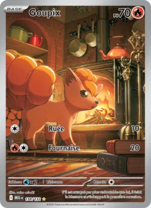 Carte Pokémon Goupix 138/132 – Méga-Évolution