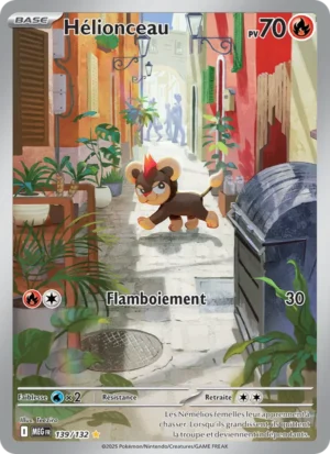 Carte Pokémon Hélionceau 139/132 – Méga-Évolution