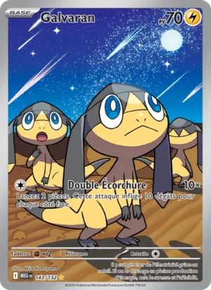 Carte Pokémon Galvaran 143/132 – Méga-Évolution