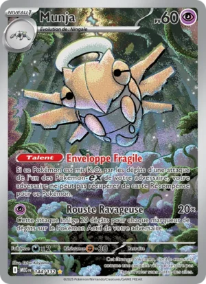 Carte Pokémon Munja 144/132 – Méga-Évolution