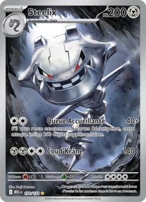 Carte Pokémon Steelix 150/132 – Méga-Évolution