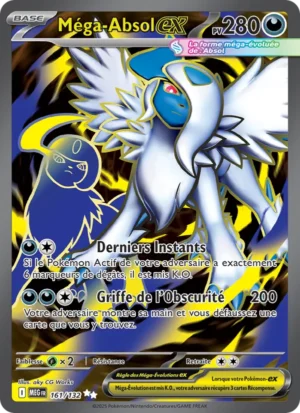 Carte Pokémon Méga-Absol-ex 161/132 – Méga-Évolution