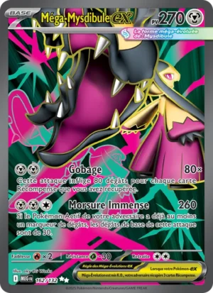 Carte Pokémon Méga-Mysdibule-ex 162/132 – Méga-Évolution