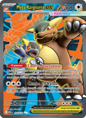 Carte Pokémon Méga-Kangourex-ex 164/132 – Méga-Évolution