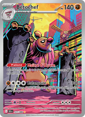 Carte Pokémon 127/086 – Foudre Noire