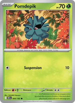 Carte Pokémon Pomdepik 004/182 – Rivalité Destinée
