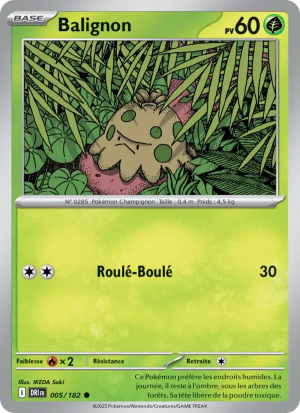 Carte Pokémon Balignon 005/182 – Rivalité Destinée