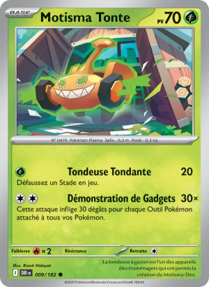 Carte Pokémon Motisma Tonte 009/182 – Rivalité Destinée