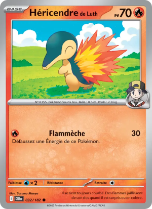 Carte Pokémon Héricendre de Luth 032/182 – Rivalité Destinée